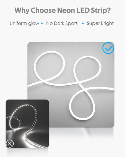 Samsion, Tira De Luces Led, 100ft, Impermeables, Regulables.