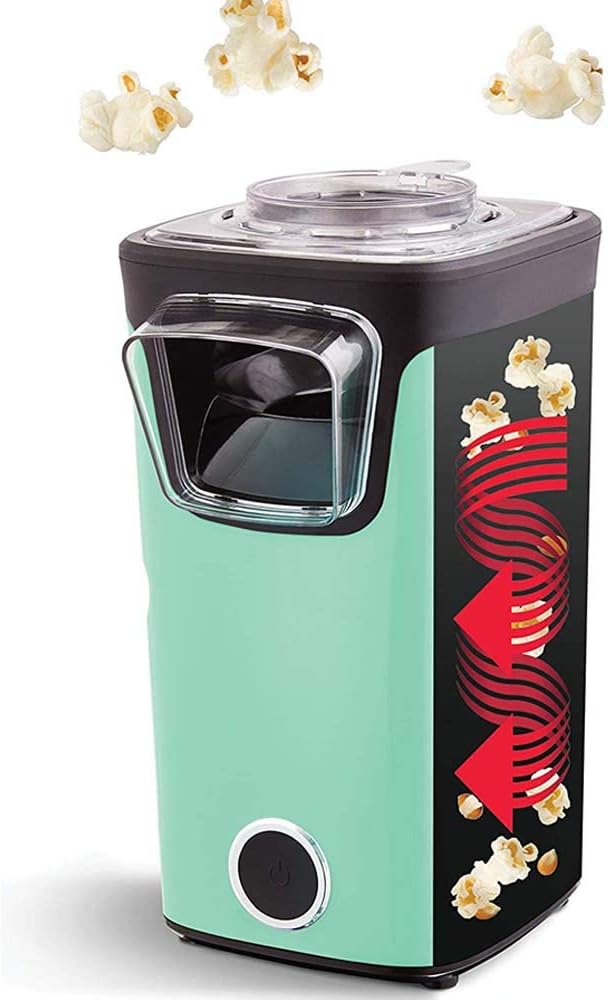 Máquina de palomitas de maíz con taza de medición DASH CAJA ABIERTA