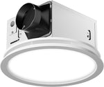 Extractor de baño Fitop con luz, 1100 lúmenes, para montaje en techo.