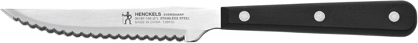 Juego de cuchillos con sierra para cortar carne, Henckels.