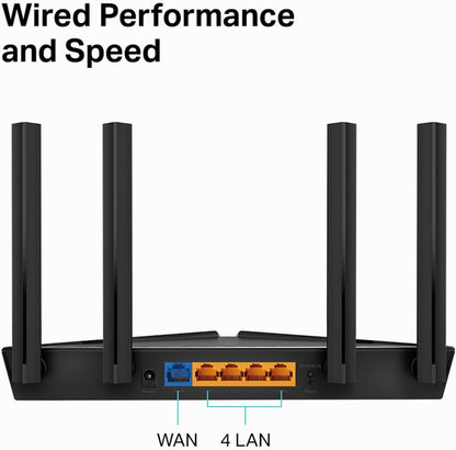 Router TP-Link WiFi 6 AX1500 1500Mbps Doble Banda