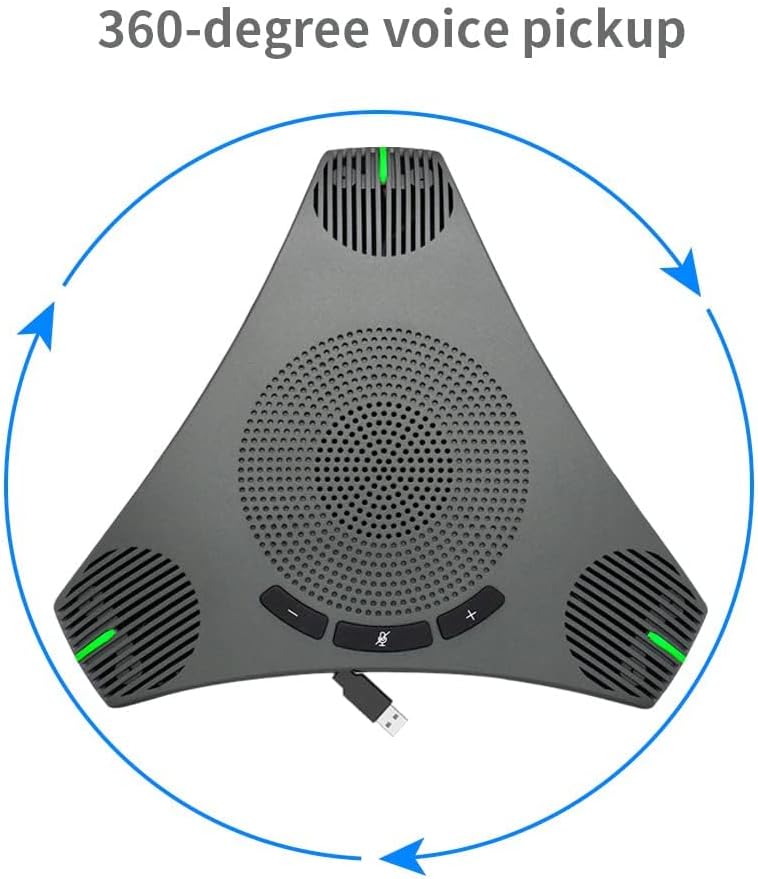 Altavoz y micrófono de conferencia omnidireccional