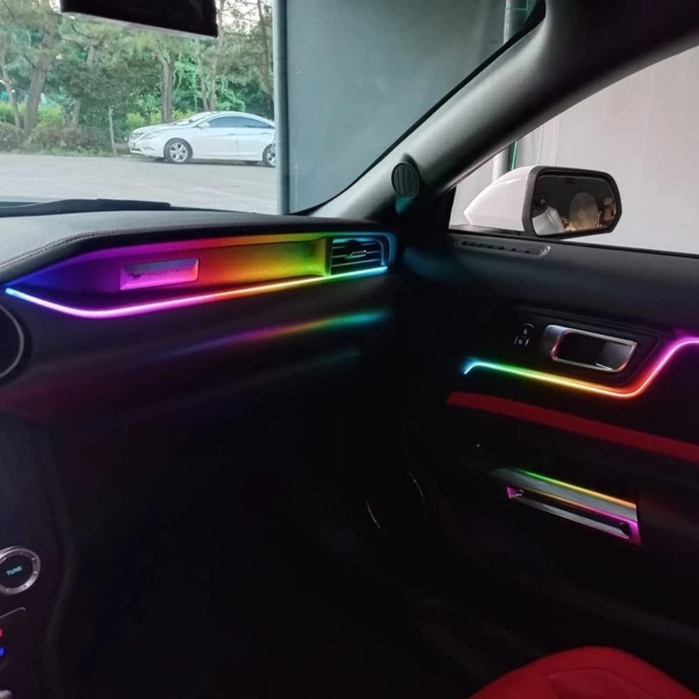 Luces ambientales para interior de coche RGB