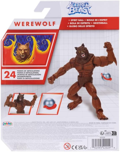 Figura Altered Beast Werewolf Jakks Pacific 4.5 Pulgadas Coleccionable