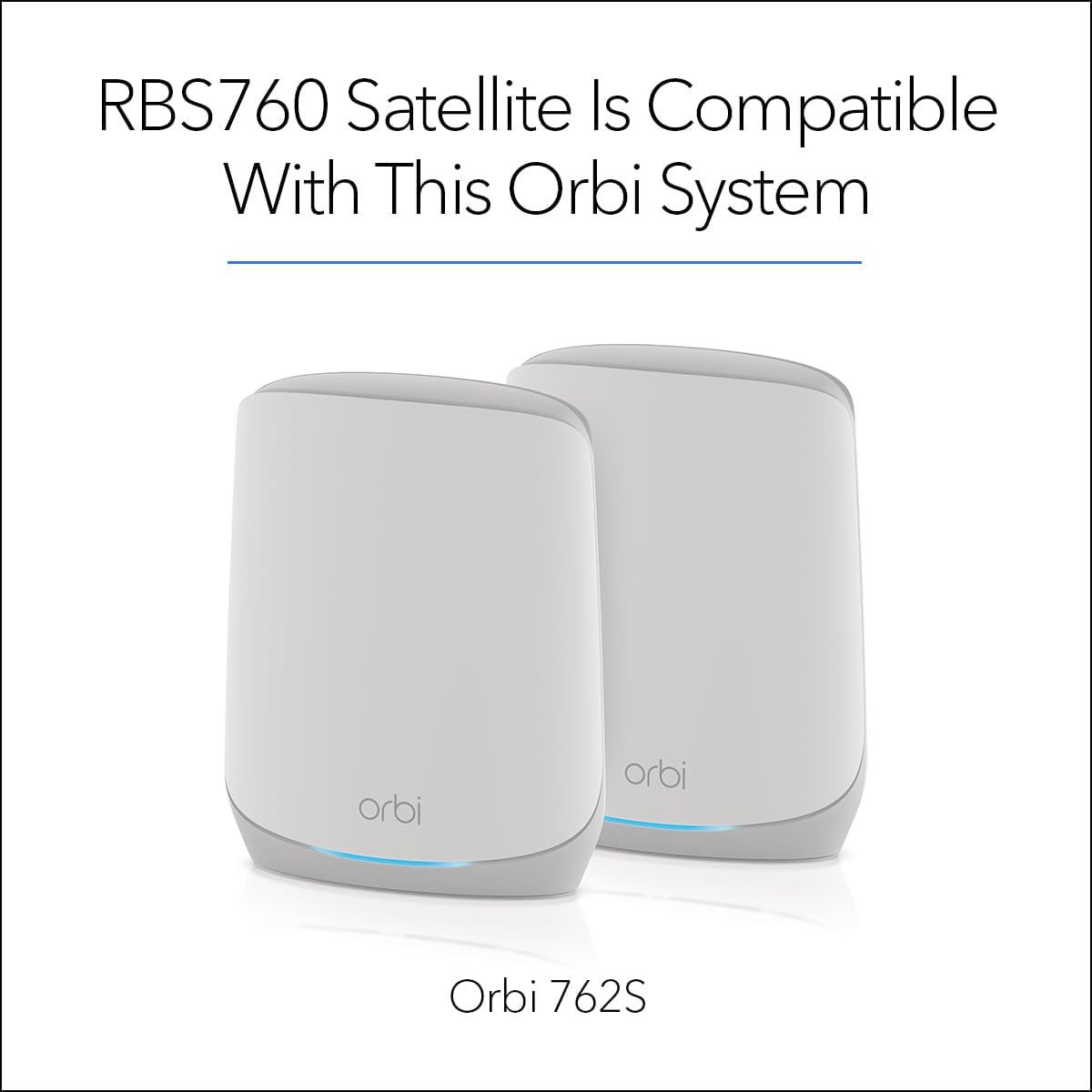 Sistema mesh, Orbi Modelo RBS760, RBR760, WiFi 6.(USADO)