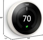 Google Nest Learning Termostato Inteligente WiFi Blanco Plus