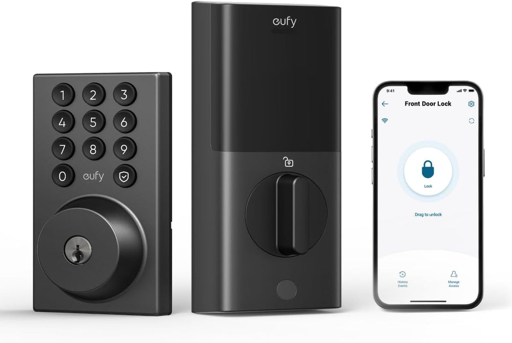 Cerradura inteligente de seguridad eufy C30, entrada sin llave, T85D0
