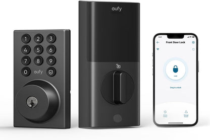 Cerradura inteligente de seguridad eufy C30, entrada sin llave, T85D0