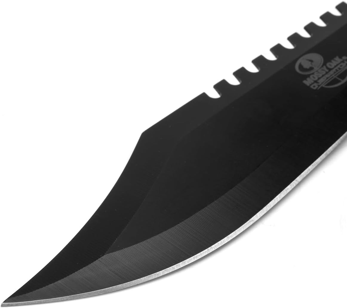 Mossy Oak - Cuchillo de supervivencia y de caza.