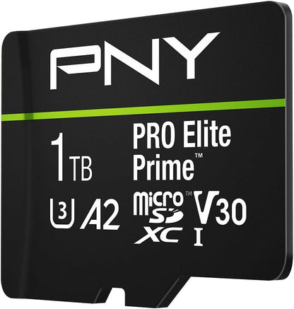 Memoria MicroSD 1TB PNY Pro Elite Prime U3 V30 A2 200MB/s SD