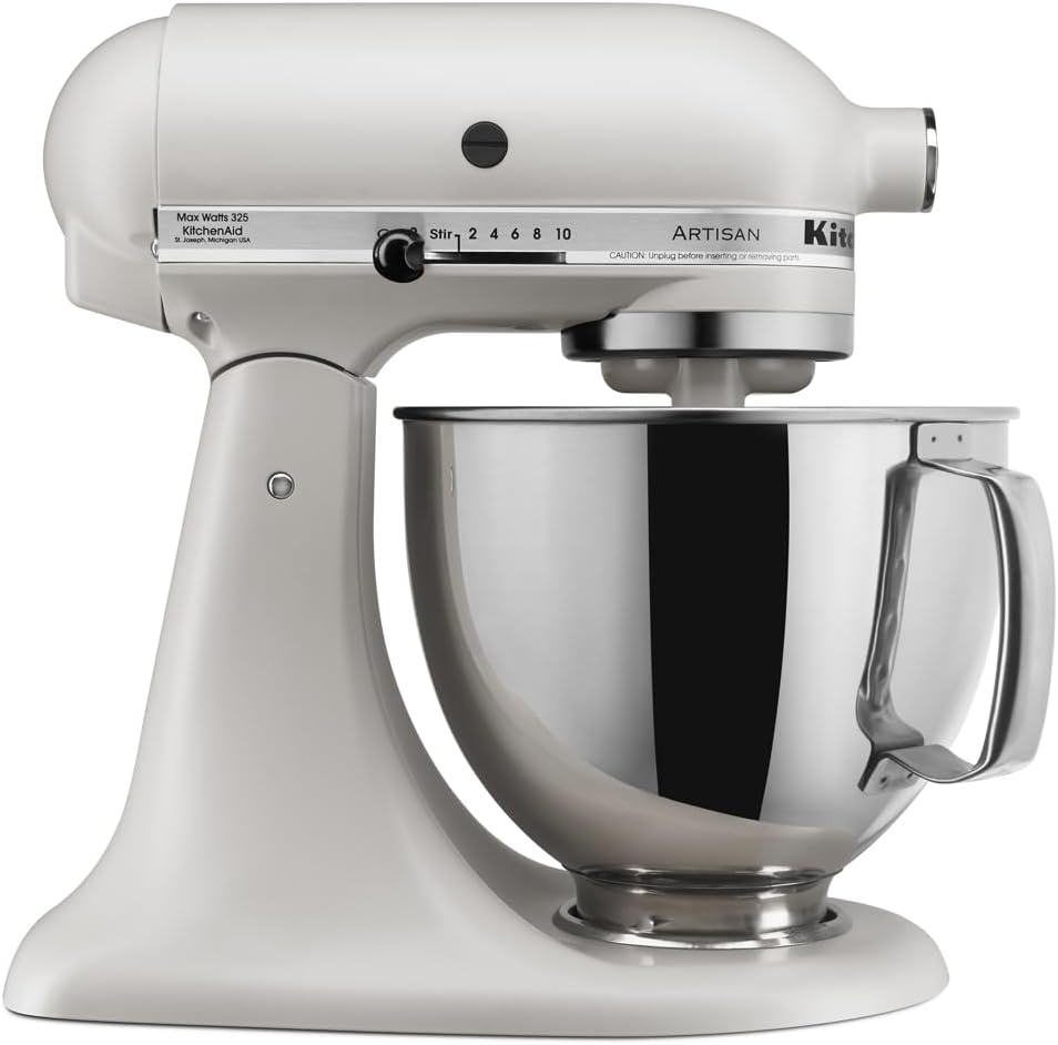 Batidora KitchenAid KSM150PSMH Mixers detalle en pintura