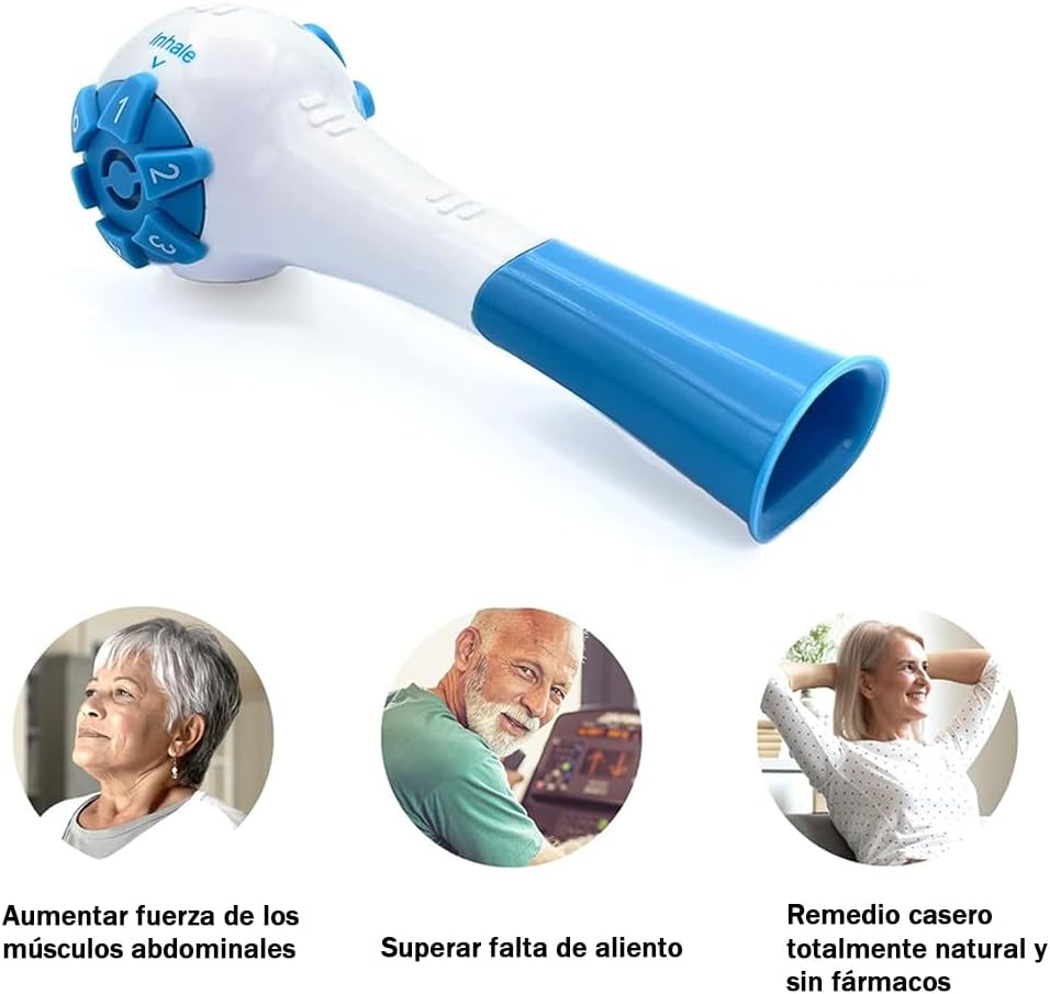 Entrenador de Ejercicios de Respiración, Para coredores y atletas.