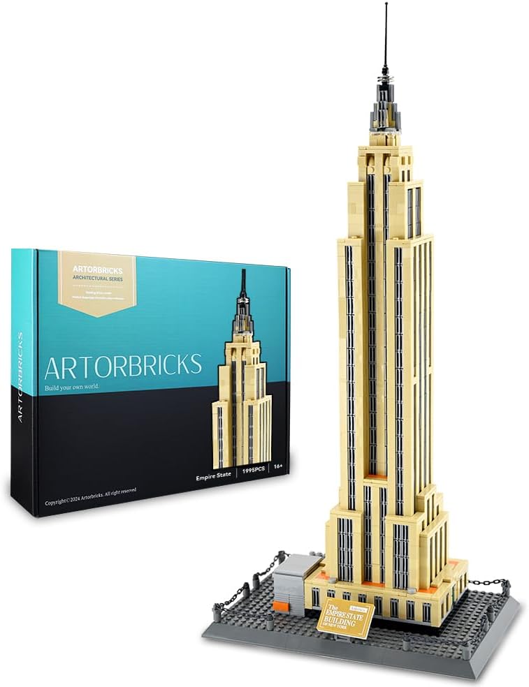 ArtorBricks Architectural Empire State Building Collection, armable.