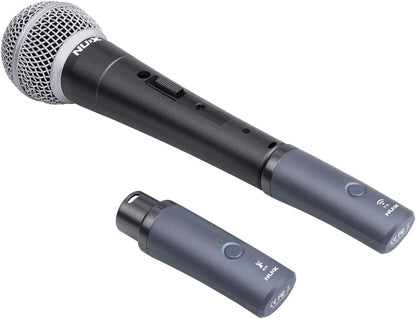 Sistema de micrófono inalámbrico recargable Nux B-3RC 2,4 GHz