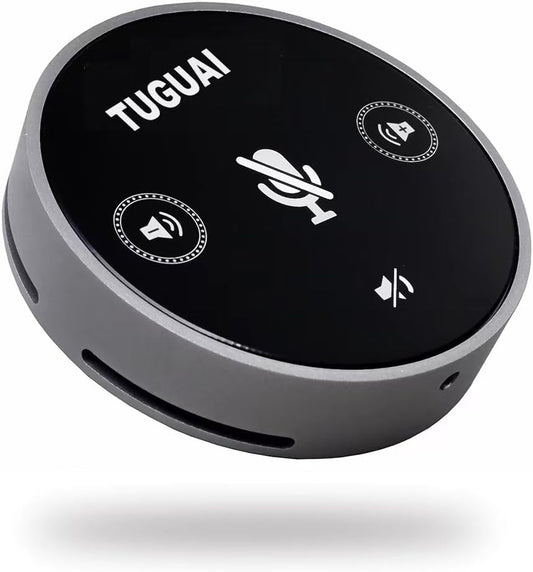 Altavoz de conferencia y micrófono para computadora, 360°.