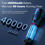 Linterna recargable Skyfire, alta luminosidad, 40000 mAh, Correa y Lente.