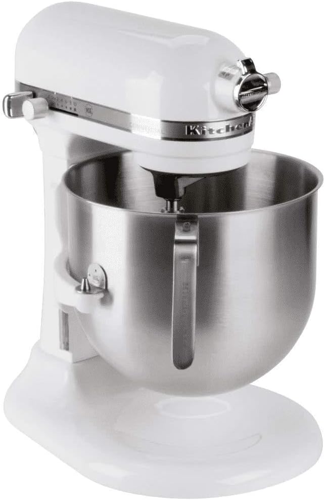 Tazón de acero inoxidable KitchenAid KSMC8QBOWL de 8 quarts con mango J Hook — vista 2