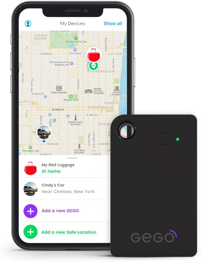 Dispositivo localizador GSM, Gego Global Tracker, app móvil (USADO)