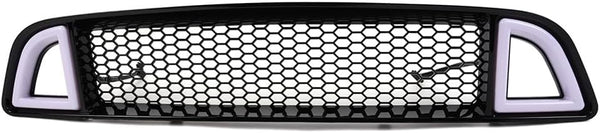 Rejilla LED superior EOMD, parachoques delantero Mustang 18-23 (DETALLE)