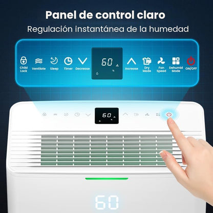 Deshumidificador De 4500 Pies Cuadrados DGVAM (CAJA ABIERTA)