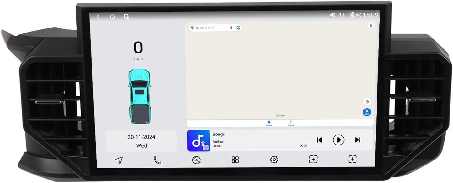 High flying para Toyota Tacoma 2016-2023, 14.6", 12+256G, GPS.