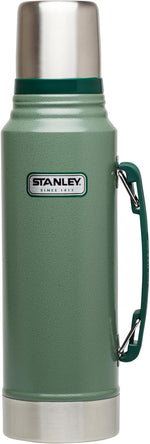 Thermo Stanley, clasico de 1.1 QT, tapa de taza, acero inoxidable (USADO)