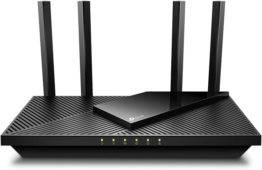 TP-Link AX1800 Dual-Band Wi-Fi 6 Smart Router Archer AX21, funciona con Alexa.