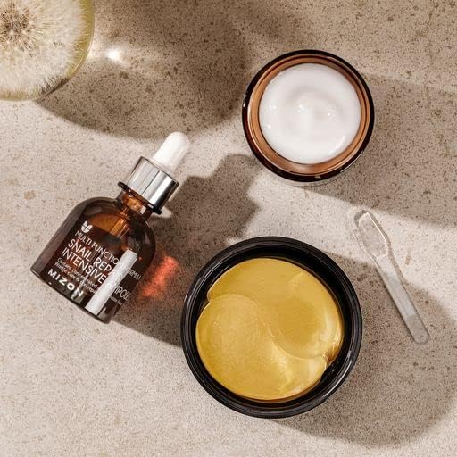 MIZON, Juego de cuidado total, rutina de skincare, baba de caracol.