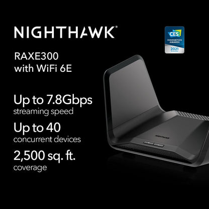 Router Netgear Nighthawk RAXE300 WiFi 6E AXE7800 Tri-Band