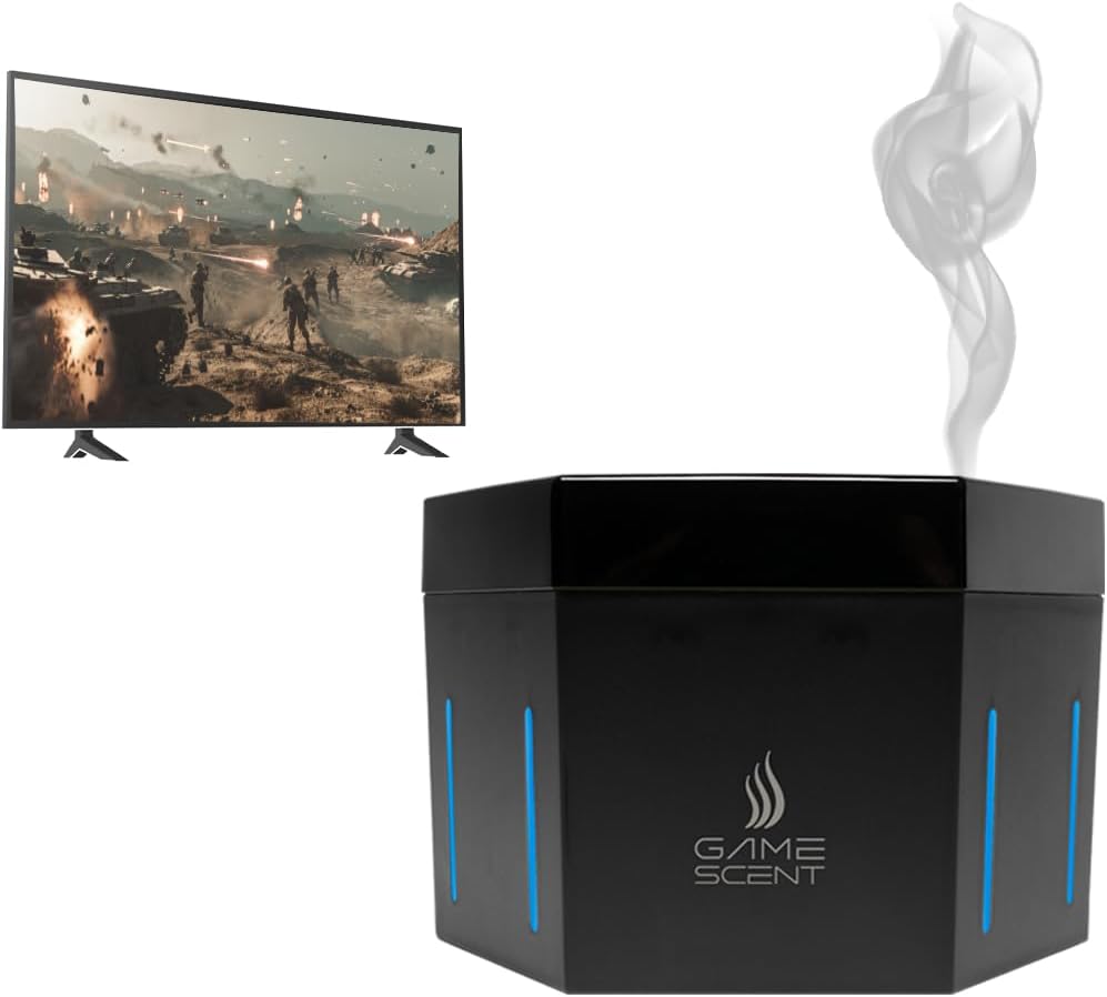 Gamescent Consola (atomizador, Adaptador, 6 Aromas primarios).