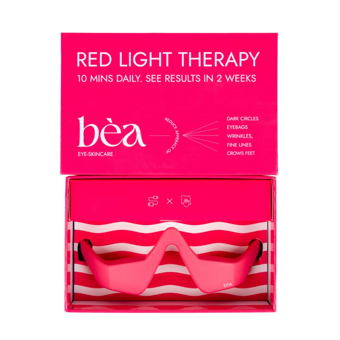 Terapia de luz roja para ojeras y bolsas para los ojos, Bea.