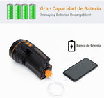 Linterna led GEPROSMA de alta potencia con luz lateral y correa de mano — vista 4