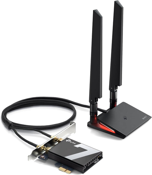 TP-Link, Tarjeta WiFi 7 BE9300 PCIe WiFi para PC, (USADA).