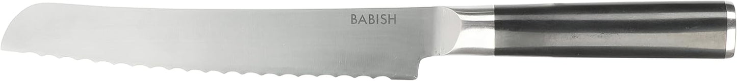 Cuchillo de cocina para pan, de 8", BABISH.(NO CAJA ORIGINAL)