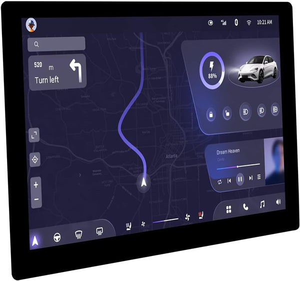 Pantalla integrada OLED Waveshare de 7", 1024 × 600 con función táctil.