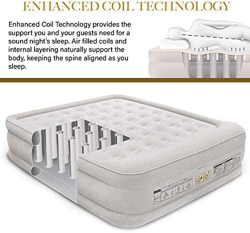 King Koil Colchón de Aire de Lujo California King con Bomba Integrada