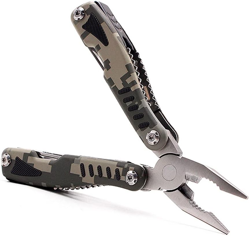 Herramienta Multifuncional Plegable EDC 14, Con estuche.