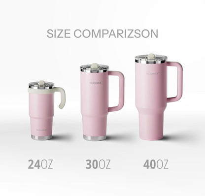 Vaso, stainless steel, 40oz, con popote; aislado, hermético, sin BPA.