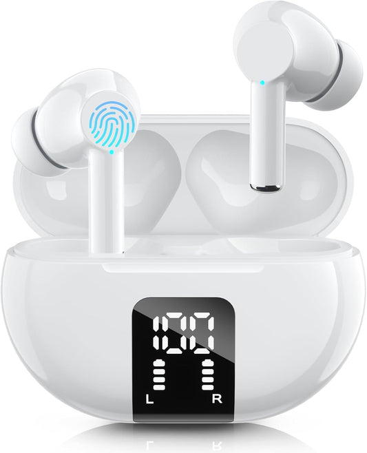 Carego - Auriculares inalámbricos Bluetooth.