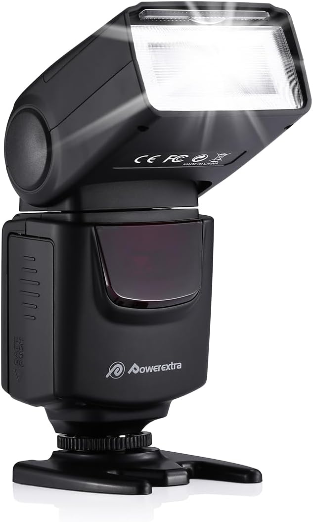 Flash para cámaras, Powerextra Professional DF-400, Speedlite (USADO)
