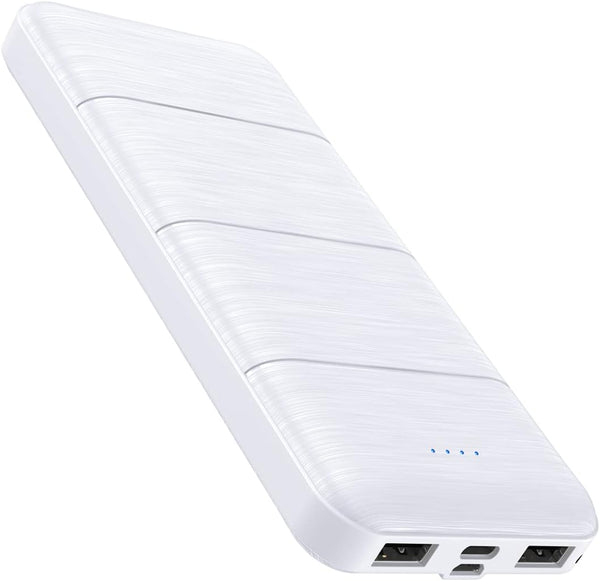 Cargador portátil color blanco intenso (USADO)