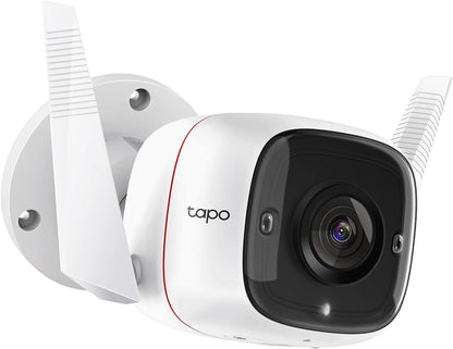 Cámara Seguridad WiFi Exterior 3MP Alexa Tapo C310