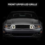 Rejilla LED superior EOMD, parachoques delantero Mustang 18-23 (DETALLE)