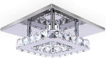 Lámpara de techo colgante moderna de cristal 20cm