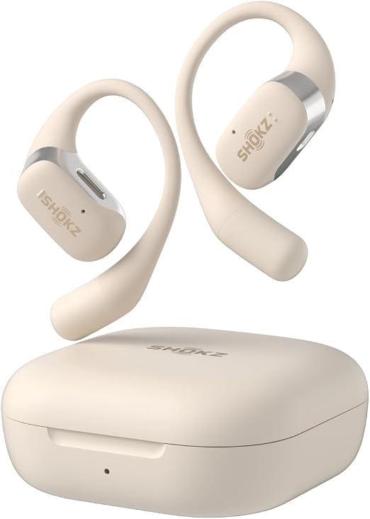 Audífonos Bluetooth Shokz OpenFit Inalámbricos Negro