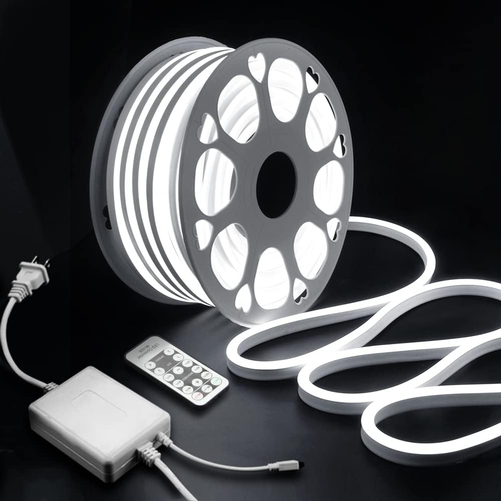 Samsion, Tira De Luces Led, 100ft, Impermeables, Regulables.