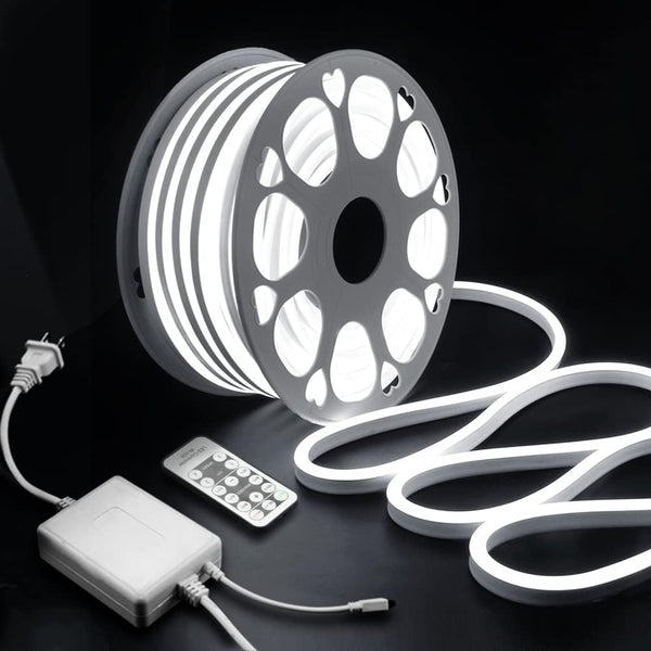 Samsion, Tira De Luces Led, 100ft, Impermeables, Regulables.