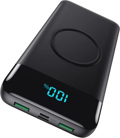 Cargador portátil inalámbrico 30800 mAh (USADO)