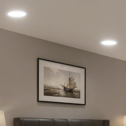 Luces LED Empotrables Amico 6 Pulg 12W 5CCT 12pz Regulables