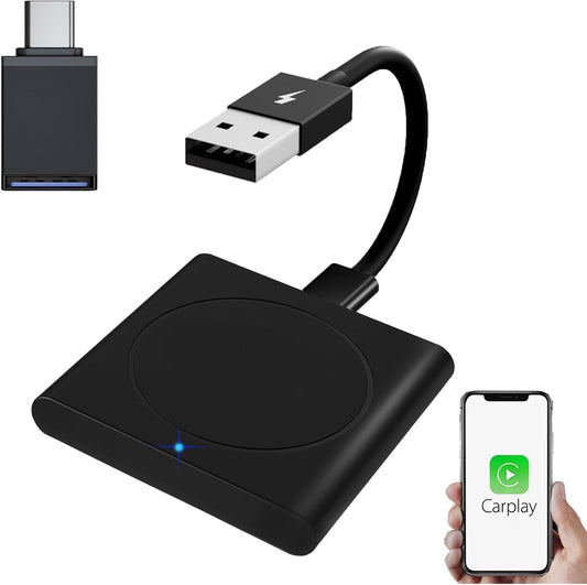 Adaptador Carplay inalámbrico, para modelos de auto 2016 a 2025.